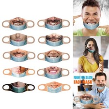 Lustige Maske, lustiger Mund