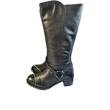 Sheego Stiefel Damen Leder