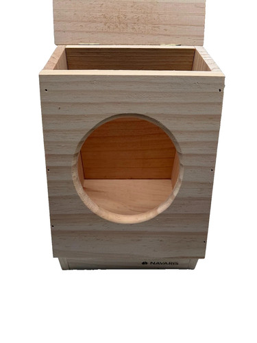 Navaris heuraufe holz - navaris,