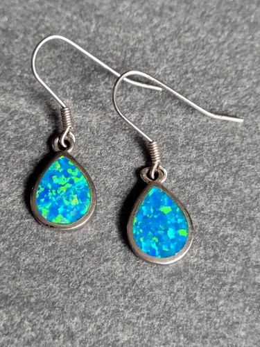 Vintage opal ohrringe tropfen - ohrringe,