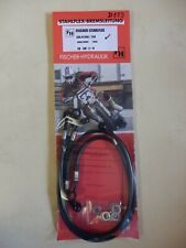 GSX R 600 & 750 K6 / K7 WVCE WVCF STAHLFLEX vorne_hinten SCHWARZ GSXR750 A129