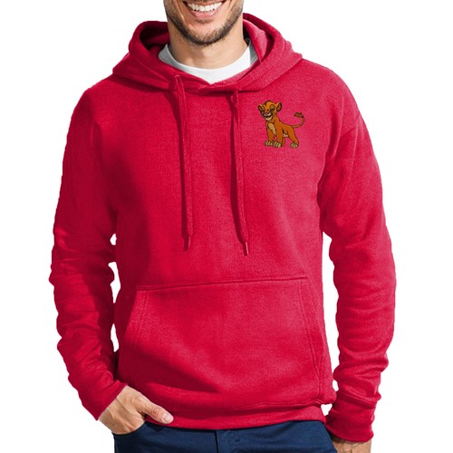 Herren hoodie simba könig - herren,
