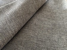 Polsterstoff Möbel Webstoff Strukturstoff Meterware Fleckschutz schlamm grau