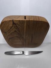 Damastmesser HGS Gehring Solingen + Schneidbrett, Outdoor-Grill 