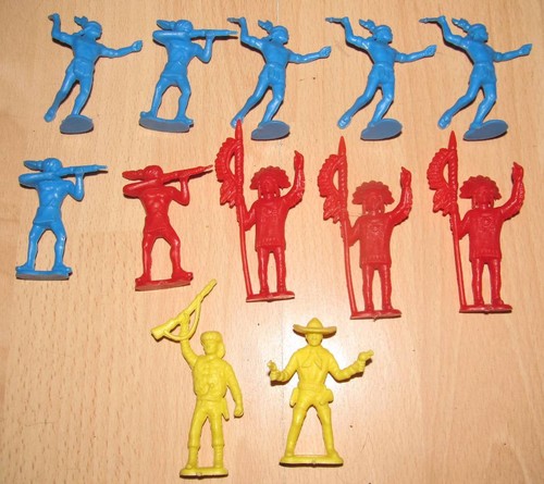 Figuren kunststoff blau - figuren, –