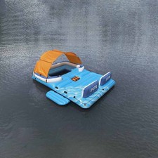 Badeinsel Schwimmliege Pool