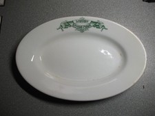 Teller Restaurant Porzellan Platte vom Variete Leipziger Krystall-Palast Tablett