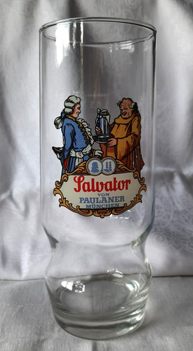 Glas salvator brauerei - glas,