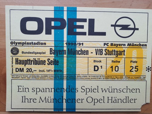 Sammler ticket bayern - fc,
