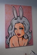 Bruto Original signiert Unikat Roy Lichtenstein Stil Popart Take my breath Away