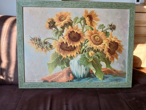 Wandbild sonnenblumen - sonnenblumen, "