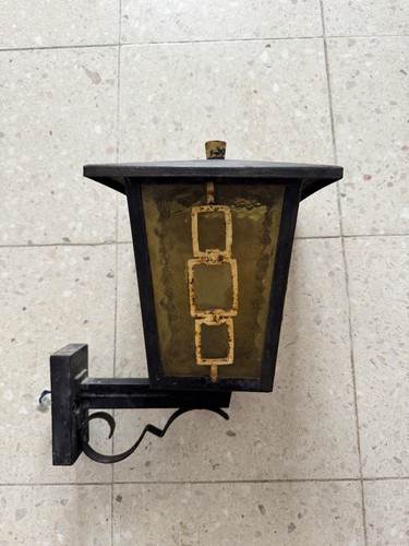 Außenlampe aus schmiedeisen - außenlampe,