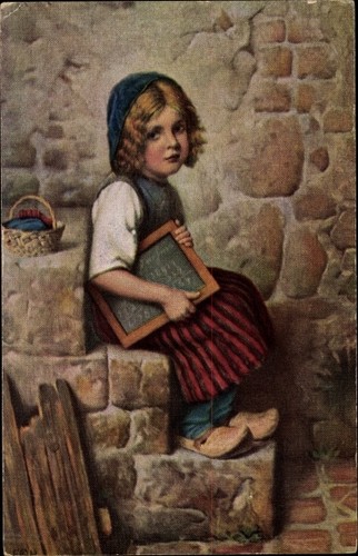 Künstler kaulbach - künstler, ak