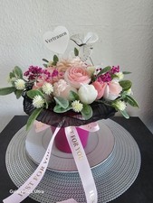 Blumenstrauß aus wachs kerzen - wachs,