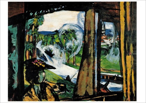 Kunstkarte max beckmann - kunstkarte,