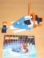 Lego Ice Planet 6834 Raumgleiter v. 1993 + OBA