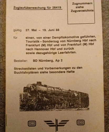 Bundesbahn fahrplananordnung - bundesbahn,