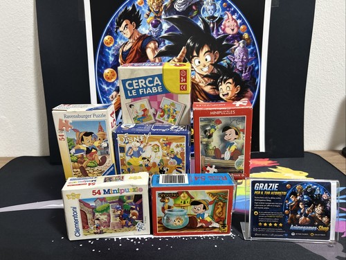 Konvolut mini puzzle pinocchio - mini,