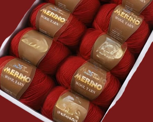 Merino wolle 50 gr - merino, 5x