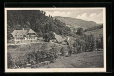 AK Schapbach i. Wolftal, Gasthof u. Pension z. Ochsen, Bes. Wilh. Armbruster 