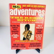 Vintage REAL ADVENTURES Magazine for Men 1970 - Rare