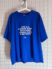 ZARA Shirt Blau mit weisser