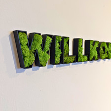 Individuelle 3D Buchstaben mit