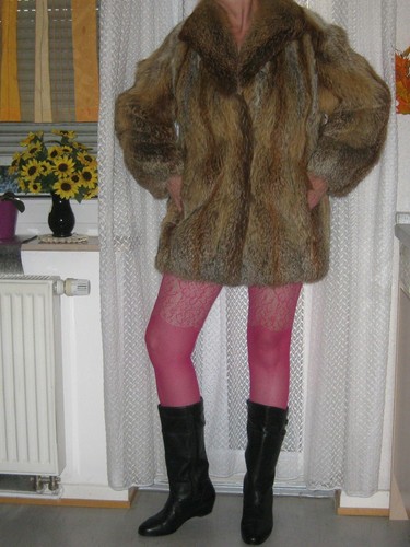 Rotfuchs pelzmantel - rotfuchs, ,pelzmantel