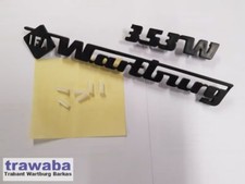 Schriftzug Wartburg 353 W  Wartburg IFA Original DDR 