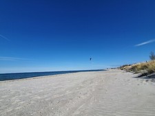 Bett&Butze Heiligenhafen Meerblick  Ferienwohnung Ostsee Hund 5P Strandkorb