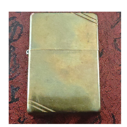 Zippo feuerzeug messingfarben - feuerzeug,