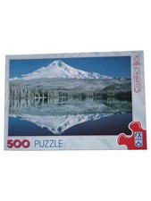 F. X. Schmid Puzzle 500 Teile Berg See Landschaft Compact Box