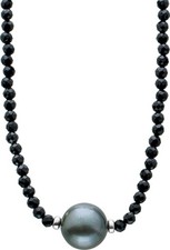 Spinell Collier schwarze Natur