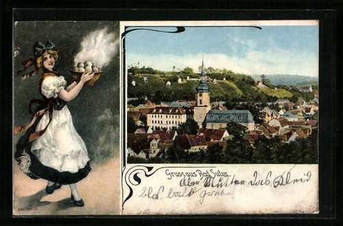 Bad sulza teilansicht - bad, sulza,