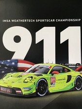 NEW Porsche Car Yellow Green