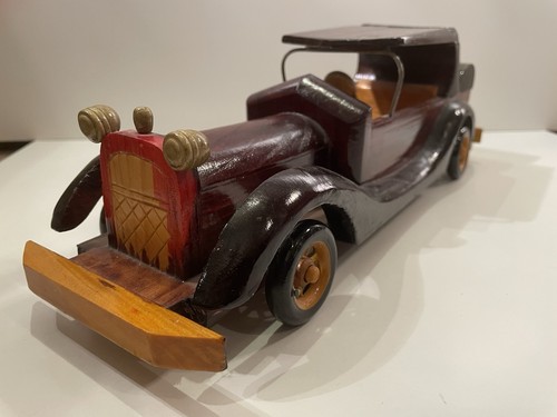 Großes holzspielzeug auto - holzspielzeug-auto, –
