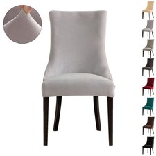 Samt Stuhlbezug Ohrensessel