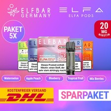 5 x 2er Pack ELFBAR ELFA Pods