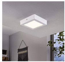 Eglo LED Decken Leuchten Lampe Leuchte Fueva Eckig  17 cm 94073 3000K 
