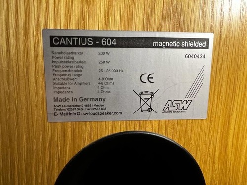 Asw cantius 604