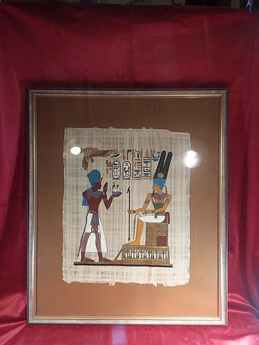 Papyrus bild pharaonen die - papyrus,