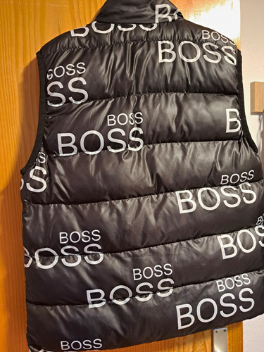 Boss herren steppweste schwarz - herren,