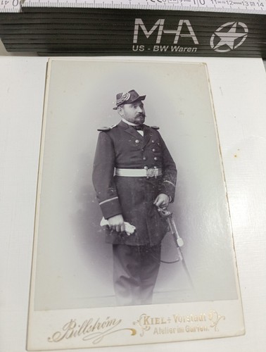 Original foto marine kapitän - foto,