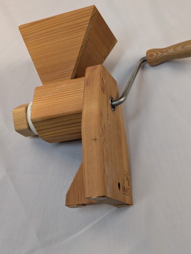 Handbetriebene getreidemühle - handbetriebene,
