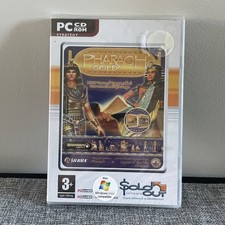 Pharaoh Gold PC CD-ROM Spiel mit Königin des Nils Kleopatra Sierra NEU VERSIEGELT UK