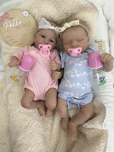 Reborn puppe zoll zwillinge - puppe,
