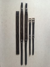 Akkordeongurt Ledergurt Schulterriemen Handorgel Harmonika schwarz