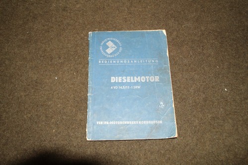 Ifa veb dieselmotor 4vd - ifa, 14,5