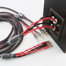 Pair HiFi Speaker Cable With