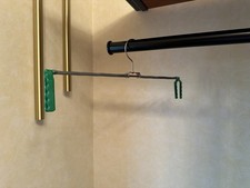 1x Weber Hosenspanner Hosen Bügel 20 bis 35cm Hosenhalter grün für kleine Leute